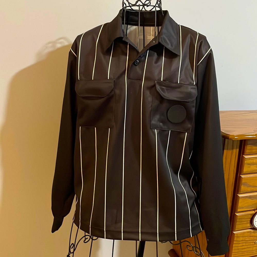 Youth referee soccer shirt
